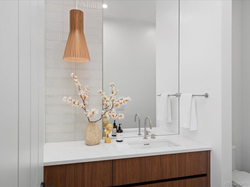 Close-up of interior finishes inside a home in , Denver (Image 19).