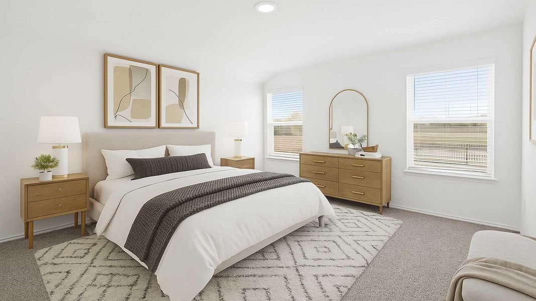 Furnished interior view inside a new home in Cypress Green, Hockley (Image 6).