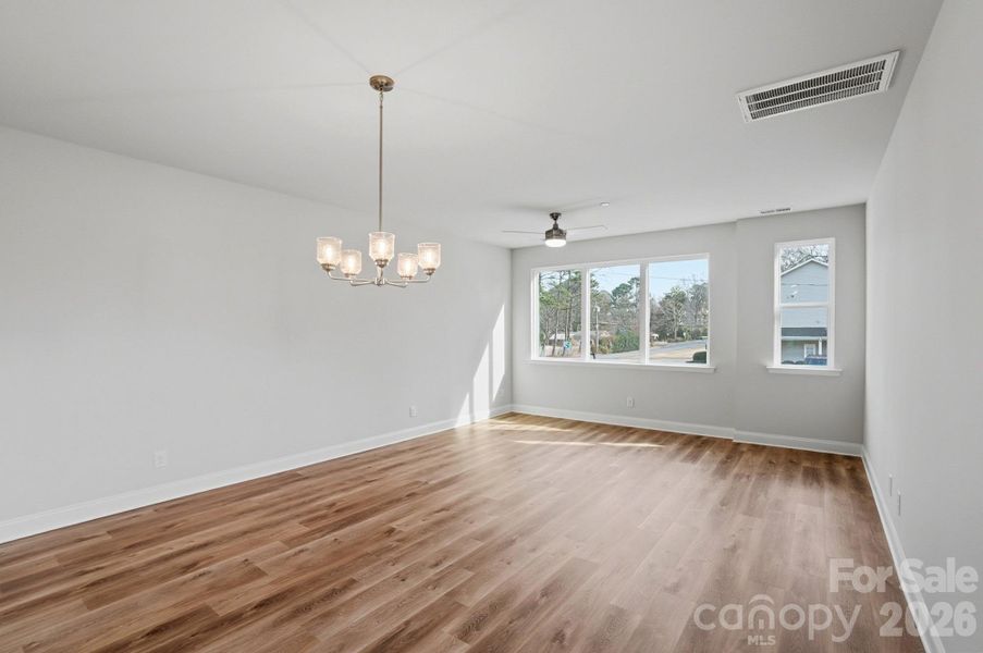 Spacious, unfurnished interior of a new home in , Charlotte (Image 32). Spacious, unfurnished interior of a new home in , Charlotte (Image 32).