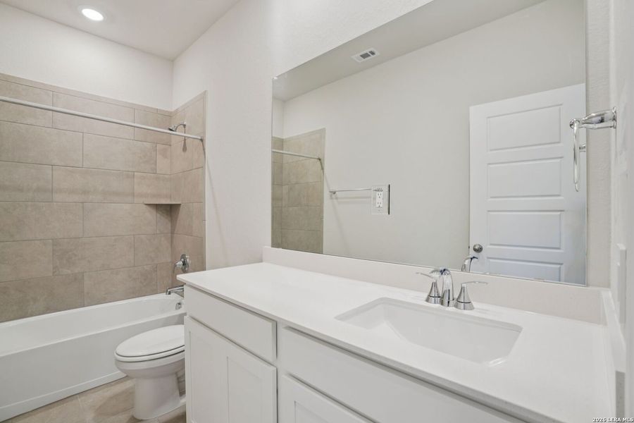 Furnished interior view inside a new home in Sagebrooke - Premier Series, San Antonio (Image 9). Furnished interior view inside a new home in Sagebrooke - Premier Series, San Antonio (Image 9).