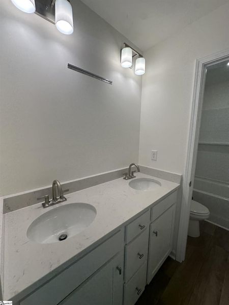 Furnished interior view inside a new home in Shiloh Trail, Wellford (Image 14).