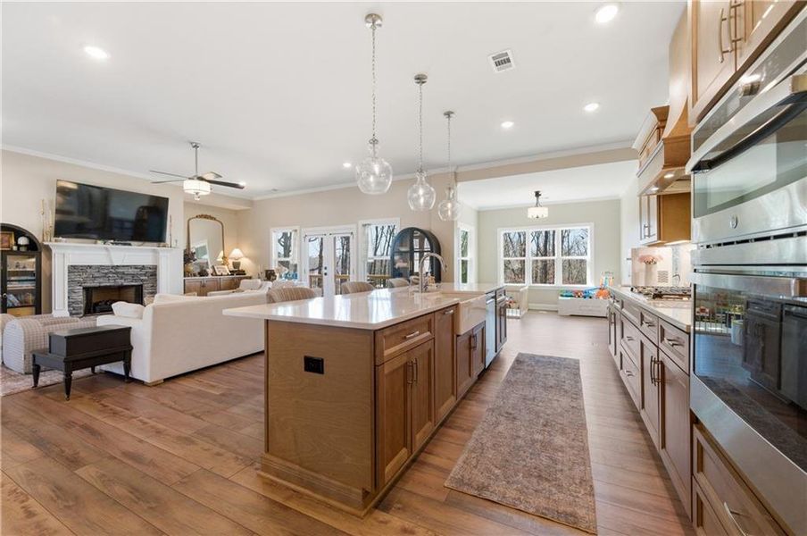 Furnished interior view inside a new home in , Ball Ground (Image 19).