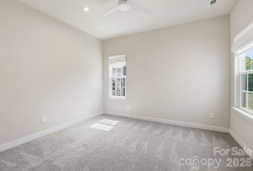 Spacious, unfurnished interior of a new home in Bailey Mills, Matthews (Image 38).