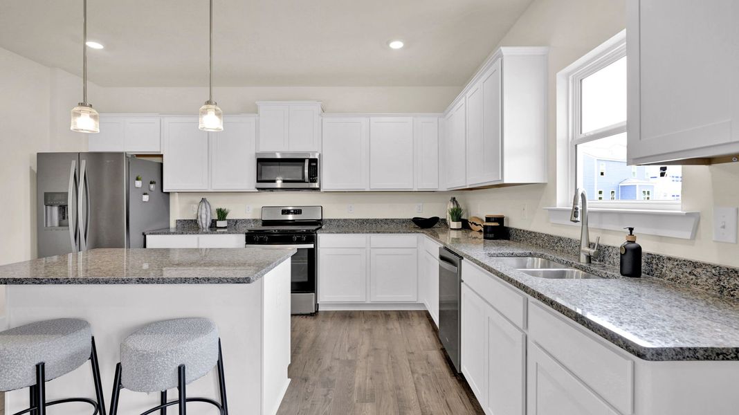Furnished interior view inside a new home in Harbor Crest, Ooltewah (Image 20).