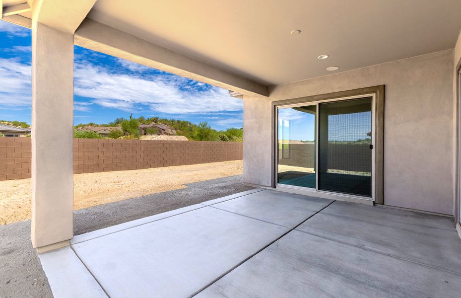 Exterior details and patio area of a home in Vistoso Canyon Estates, Oro Valley (Image 21). Exterior details and patio area of a home in Vistoso Canyon Estates, Oro Valley (Image 21).