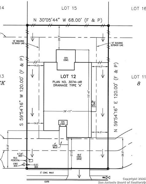 2D floor plan layout of this home in Foxbrook, Cibolo, TX (Image 4). 2D floor plan layout of this home in Foxbrook, Cibolo, TX (Image 4).