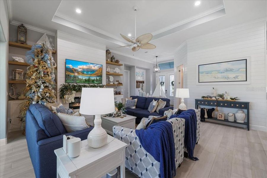 Furnished interior view inside a new home in , Rotonda West (Image 29).