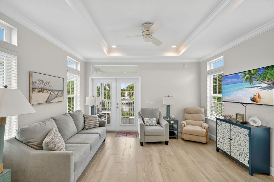 Furnished interior view inside a new home in , Jensen Beach (Image 8).