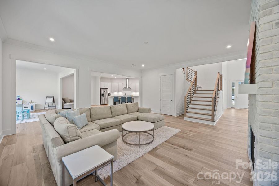 Furnished interior view inside a new home in Olmsted, Huntersville (Image 16).