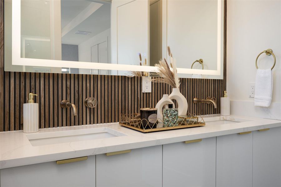 Close-up of interior finishes inside a home in , Stafford (Image 20).