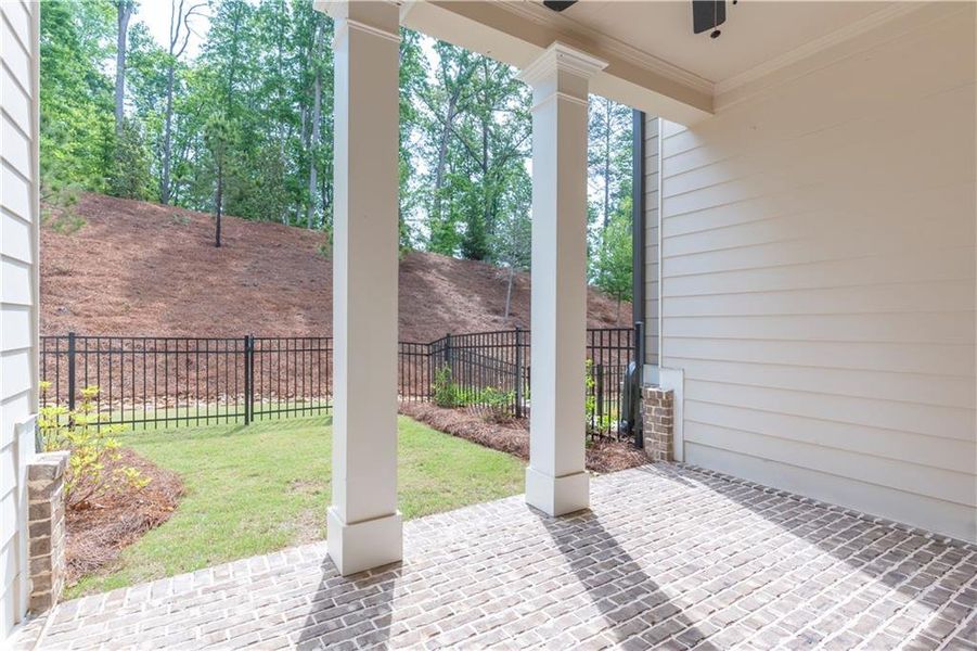 Exterior details and patio area of a home in , Peachtree Corners (Image 19).