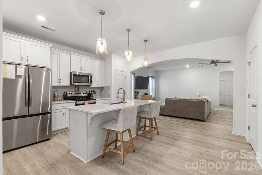 Furnished interior view inside a new home in Wilkerson Place, York (Image 16).