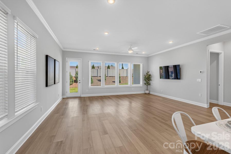 Dining Area to Family Room
