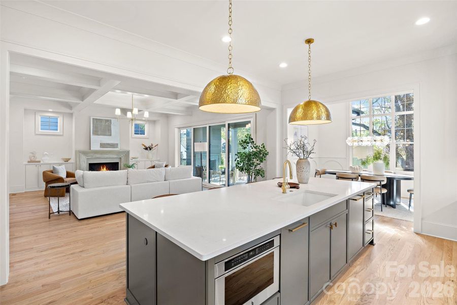 Furnished interior view inside a new home in , Charlotte (Image 44).