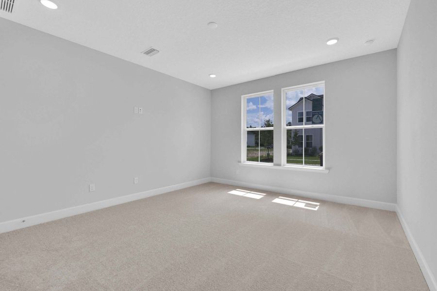 Representative unfurnished interior of a home built from the The Clermont by Providence Homes (Florida) in Seabrook Village at Seabrook, Nocatee (Image 21).