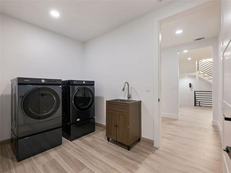 Furnished interior view inside a new home in , Cumming (Image 47).