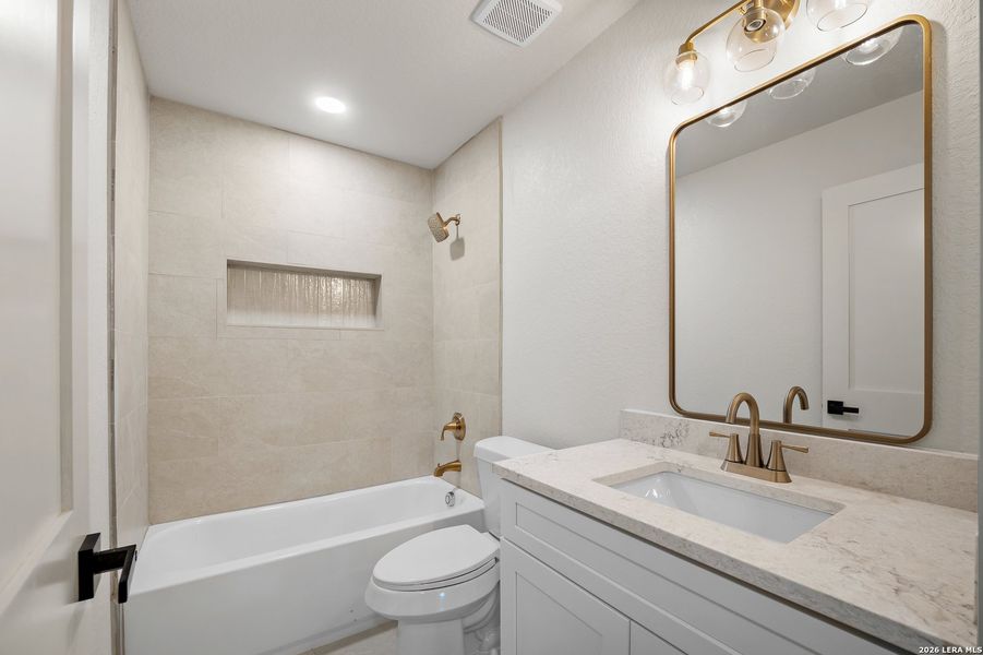 Furnished interior view inside a new home in , San Antonio (Image 17).