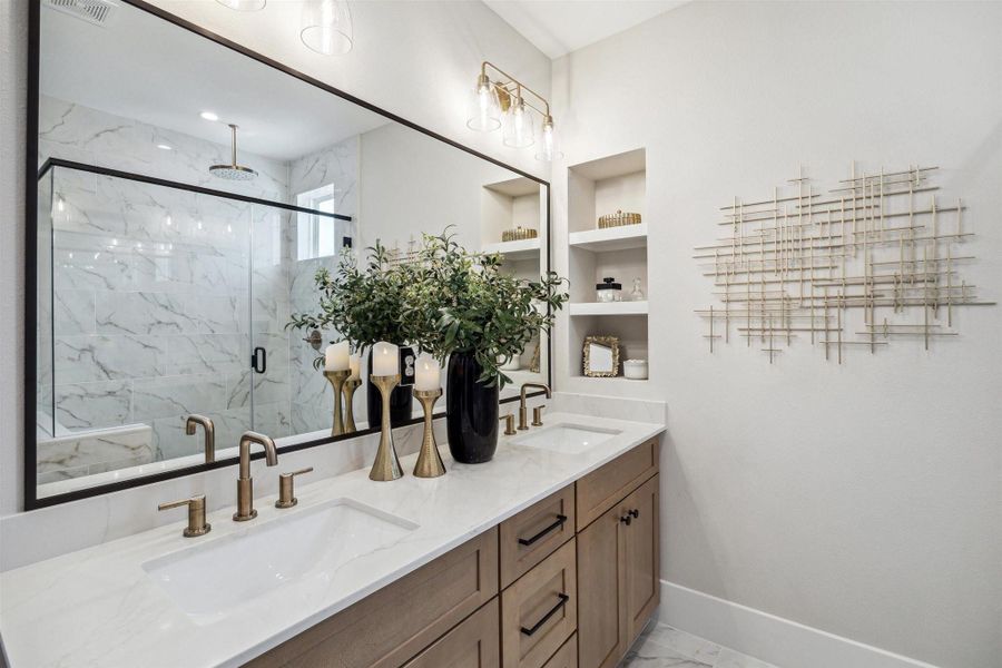 Furnished interior view inside a new home in , Houston (Image 14).