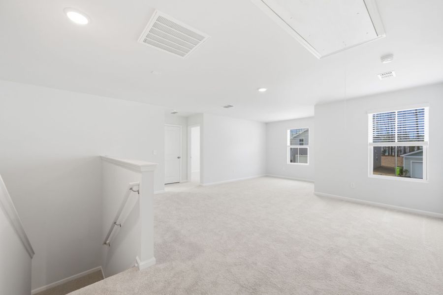 Spacious, unfurnished interior of a new home in Grand Arbor, Blythewood (Image 36).