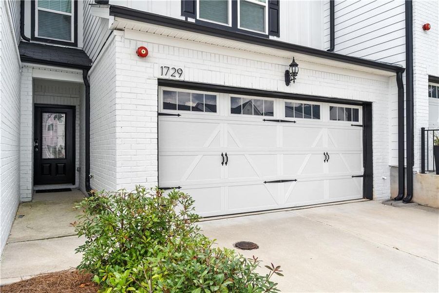 Front exterior of a new home in , Mableton, GA, highlighting curb appeal (Image 24).