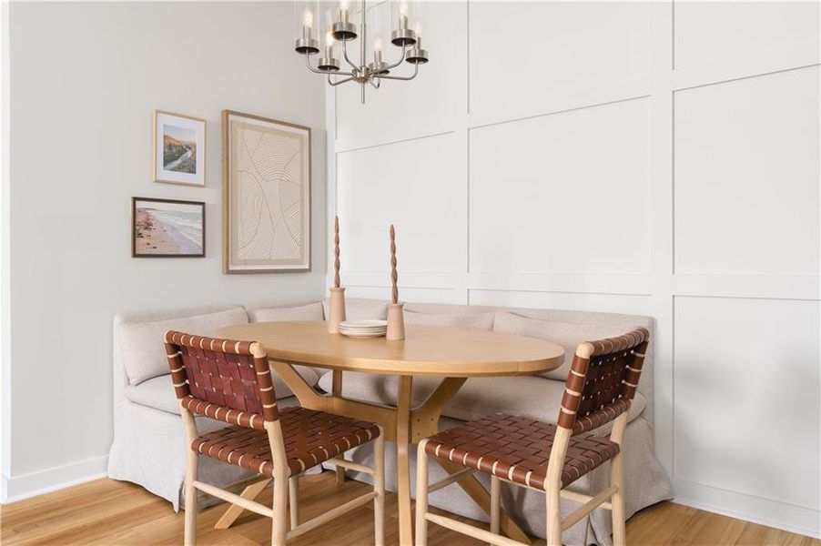Furnished interior view inside a new home in Southern Hills, McDonough (Image 13).