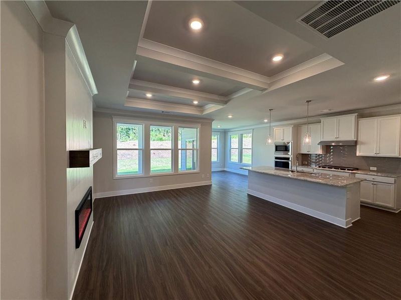 Spacious, unfurnished interior of a new home in Mallard’s Landing, Jefferson (Image 22).