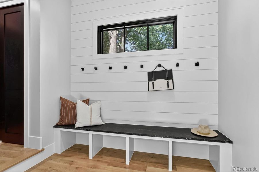 Attached Garage Mudroom