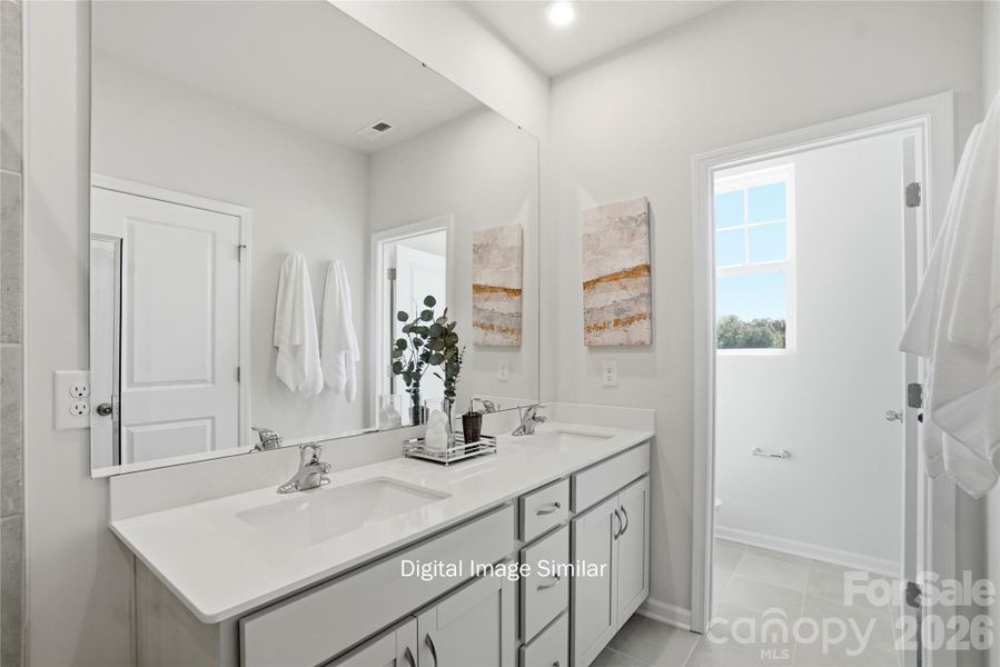 Furnished interior view inside a new home in Bratton Pointe, Rock Hill (Image 10).