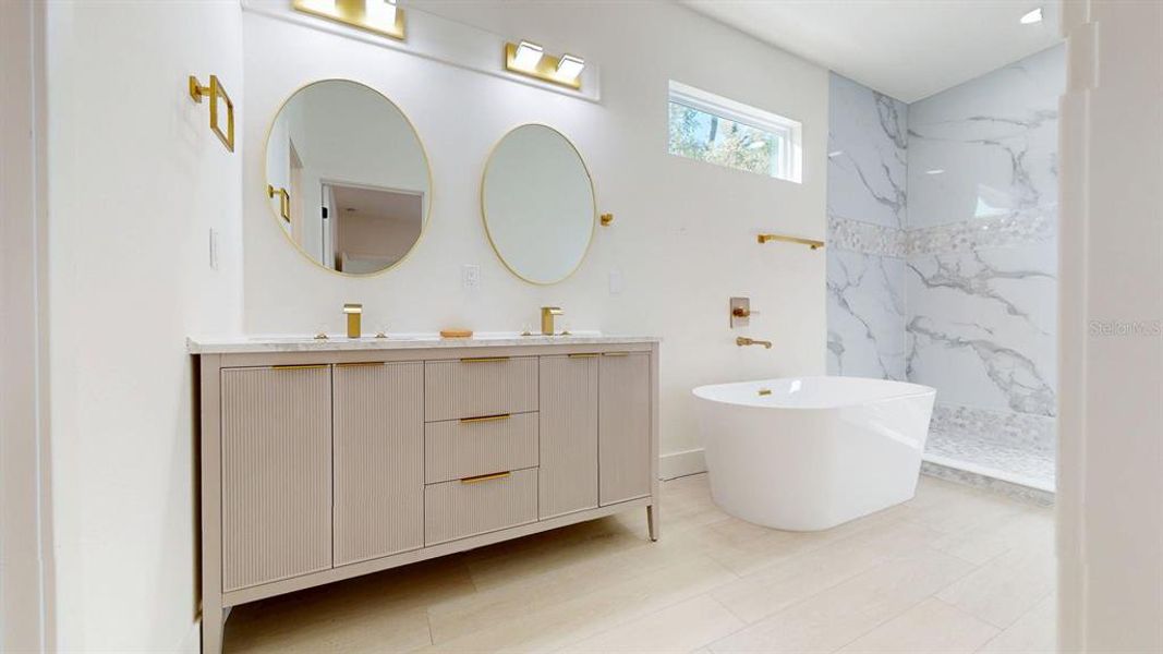 Furnished interior view inside a new home in , Tampa (Image 11).