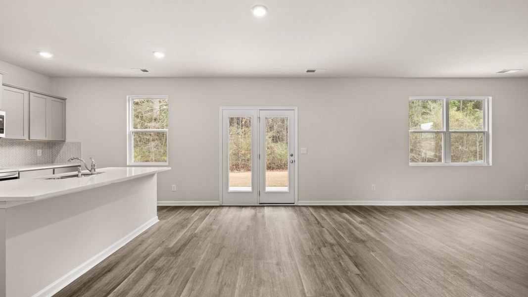 Spacious, unfurnished interior of a new home in The Reserve at Calcutta, Stockbridge (Image 14).