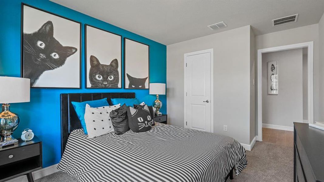 Furnished interior view inside a new home in Parkerville Meadows, DeSoto (Image 33).