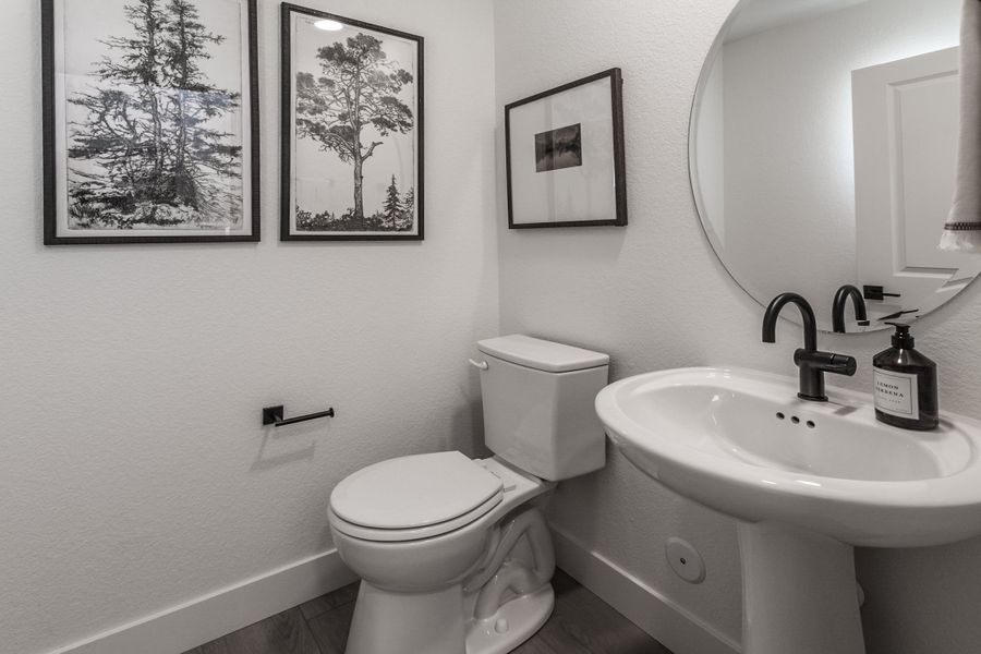 Representative furnished interior of a home built from the Marigold by Hartford Homes in Bloom, Fort Collins (Image 15).