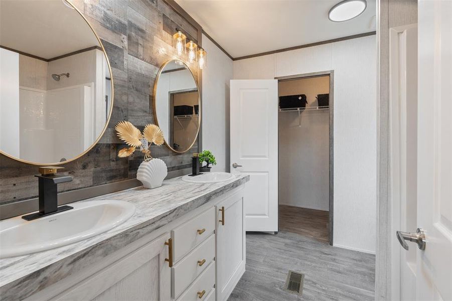 Furnished interior view inside a new home in , Corsicana (Image 9). Furnished interior view inside a new home in , Corsicana (Image 9).