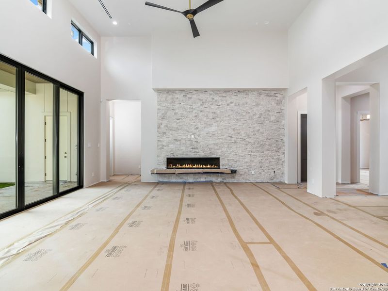 In-progress construction of a new home in , San Antonio, TX (Image 29).