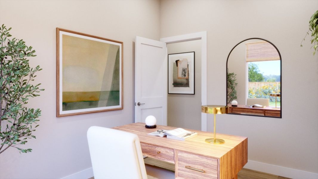 Representative furnished interior of a home built from the 4017 by Risewell Homes in Bluff Haven, Georgetown (Image 10).