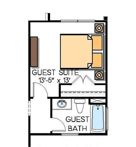 2D floor plan layout for the Berkeley by Greybrook Homes in Harbor Watch, Statesville, NC (Image 7).