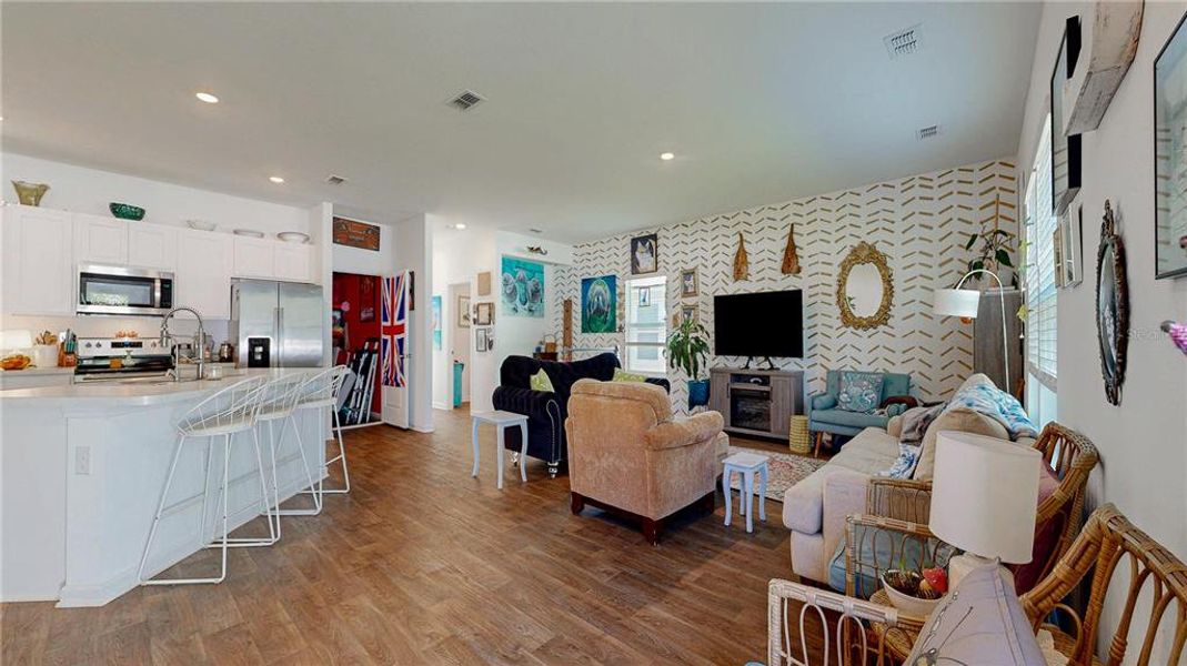 Furnished interior view inside a new home in Sawmill Branch Express, Palm Coast (Image 34).