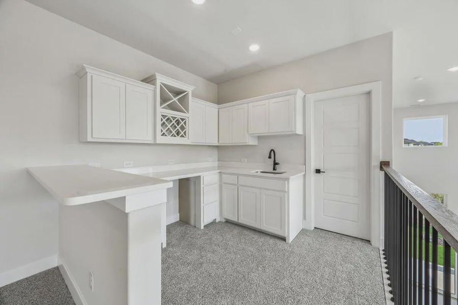 Furnished interior view inside a new home in The Grove Frisco, Frisco (Image 10).