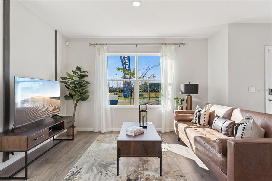 Furnished interior view inside a new home in , St. Cloud (Image 9).
