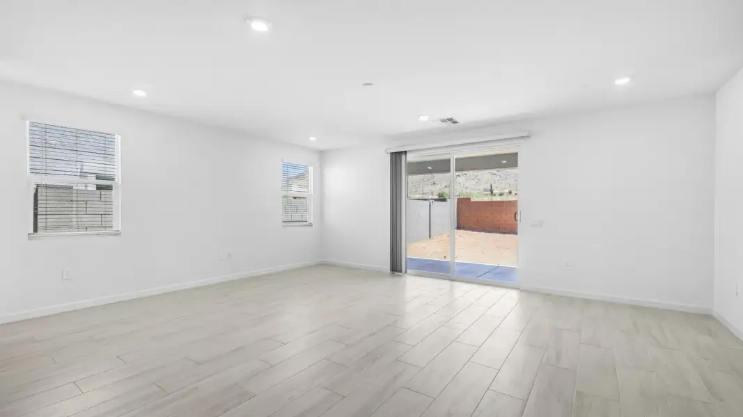 Representative unfurnished interior of a home built from the Tapatio by D.R. Horton in El Cidro, Goodyear (Image 21). Representative unfurnished interior of a home built from the Tapatio by D.R. Horton in El Cidro, Goodyear (Image 21).
