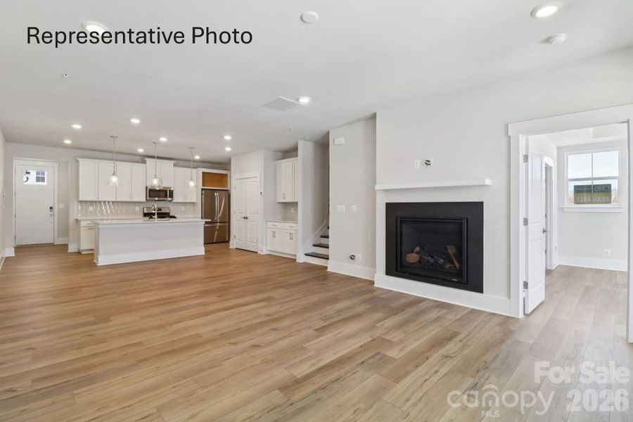Spacious, unfurnished interior of a new home in Brook Run Villas, Fort Mill (Image 33). Spacious, unfurnished interior of a new home in Brook Run Villas, Fort Mill (Image 33).