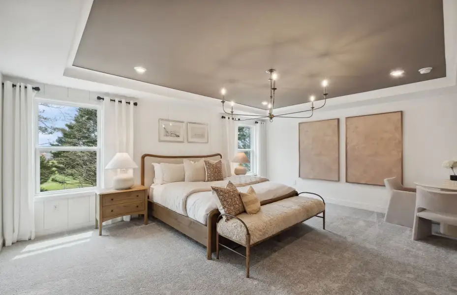Furnished interior view inside a new home in Hamilton Place, Cartersville (Image 2).