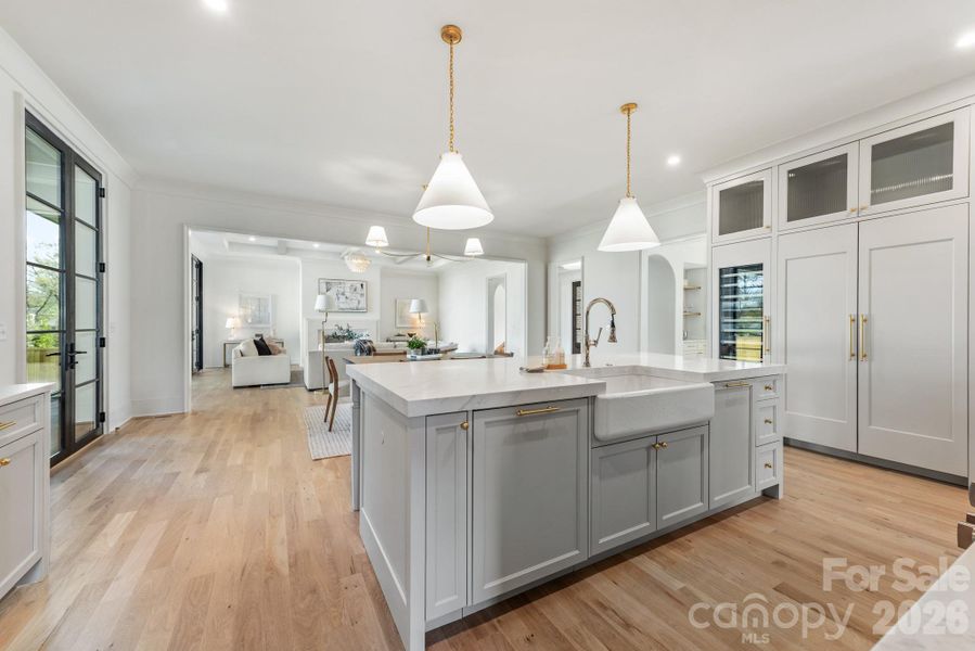 Furnished interior view inside a new home in , Charlotte (Image 11).