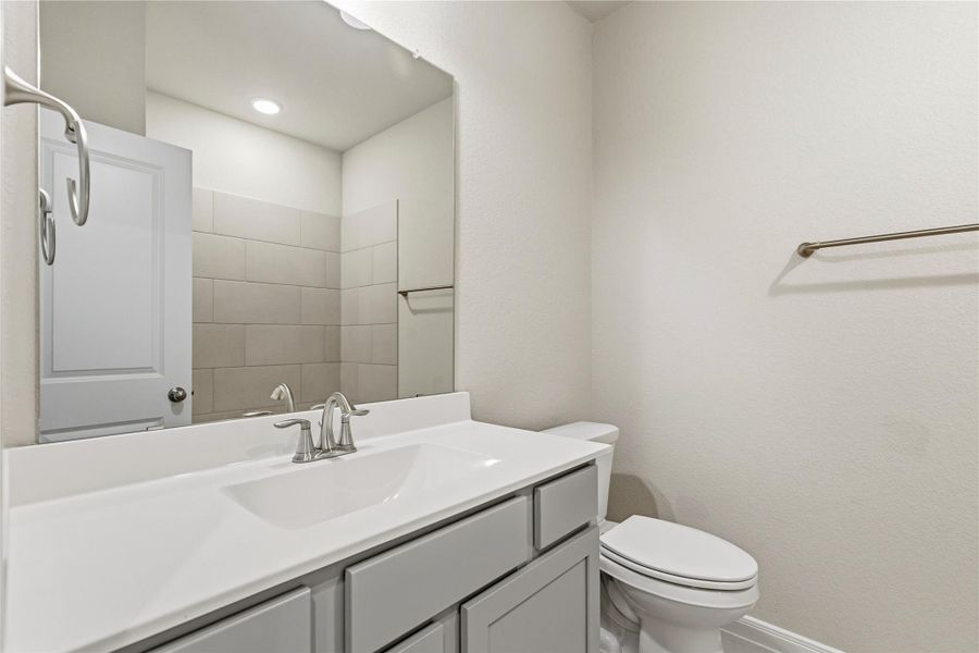 Furnished interior view inside a new home in Jordan Ranch 45' Homesites, Fulshear (Image 8).