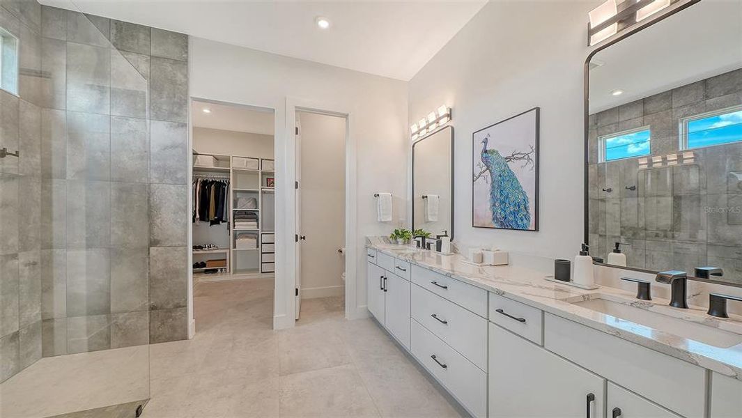 Furnished interior view inside a new home in , Sarasota (Image 14).