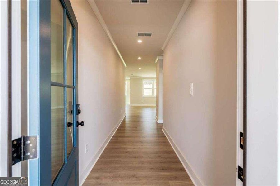 Spacious, unfurnished interior of a new home in The Paddocks at Doc Hughes, Buford (Image 18).