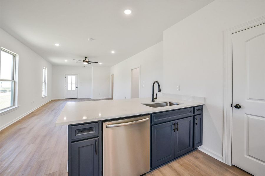 Furnished interior view inside a new home in Mostyn Springs, Magnolia (Image 4).