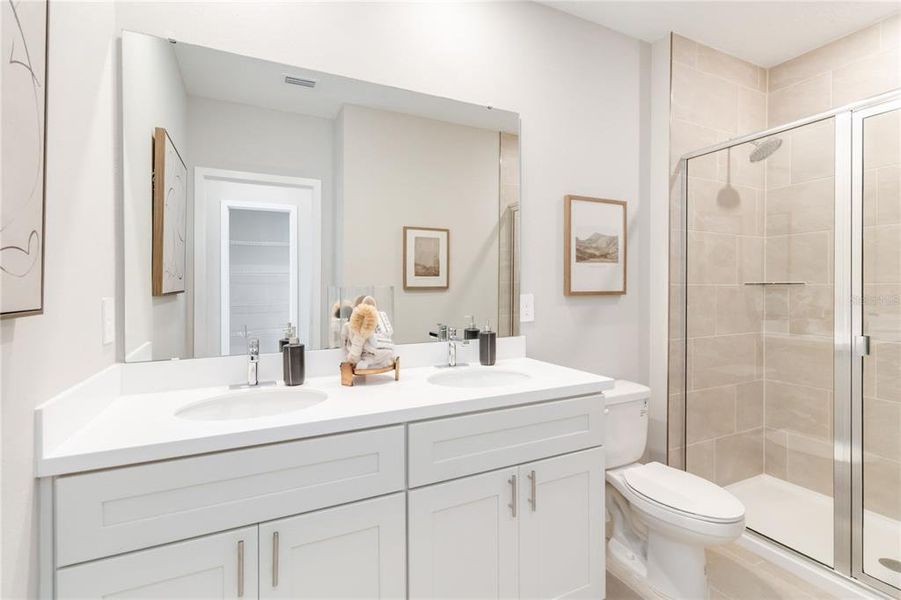 Furnished interior view inside a new home in Magnolia Reserve, Ocoee (Image 21).