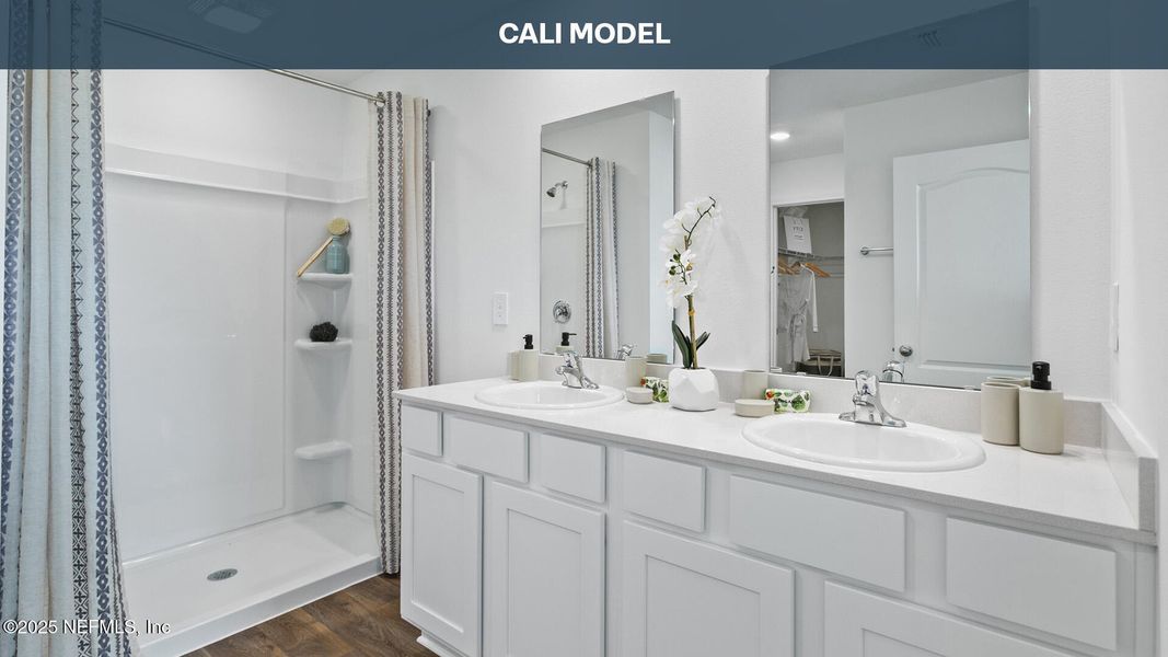 Furnished interior view inside a new home in Rookery, Green Cove Springs (Image 13).