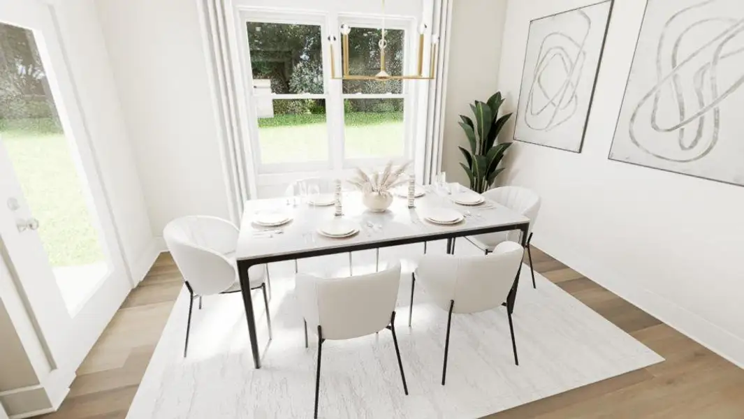 Furnished interior view inside a new home in Tupelo Junction, Mebane (Image 6).